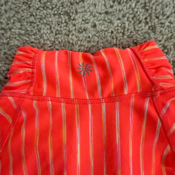 Athleta Pink Stripe Half-zip Jacket-S - Picture 6 of 7